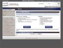 Tablet Screenshot of homepage.cx